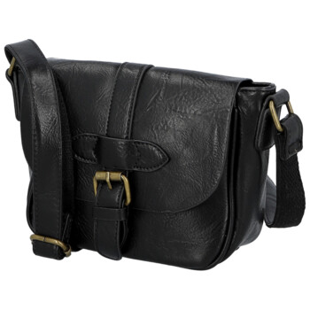 Dámská crossbody kabelka černá - Paolo bags Caprica