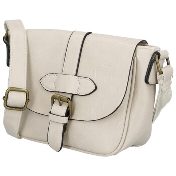 Dámská crossbody kabelka béžová - Paolo bags Caprica
