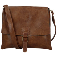 Dámská crossbody kabelka hnědá - Paolo bags Rositta