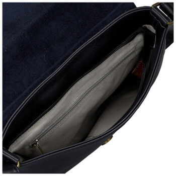Dámská crossbody kabelka tmavě modrá - Paolo bags Rositta