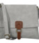 Dámská crossbody kabelka šedá - Paolo bags Rositta