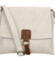 Dámská crossbody kabelka krémová - Paolo bags Rositta