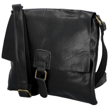 Dámská crossbody kabelka černá - Paolo bags Rositta