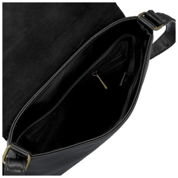 Dámská crossbody kabelka černá - Paolo bags Rositta