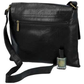 Dámská crossbody kabelka černá - Paolo bags Rositta