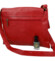 Trendy dámská koženková crossbody kabelka Ada, červená