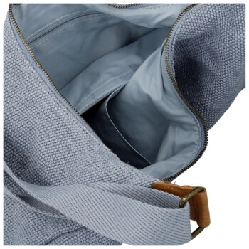 Dámská kabelka přes rameno džínově modrá - Paolo bags Marita