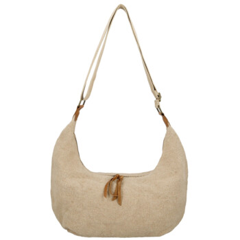 Dámská kabelka přes rameno béžová - Paolo bags Marita