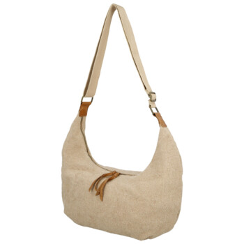 Dámská kabelka přes rameno béžová - Paolo bags Marita