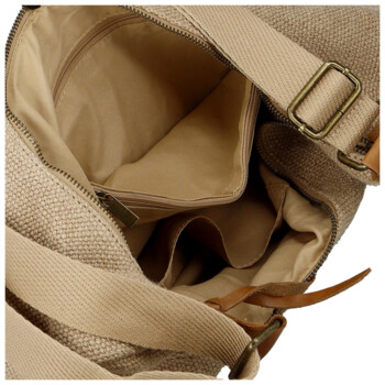 Dámská kabelka přes rameno béžová - Paolo bags Marita