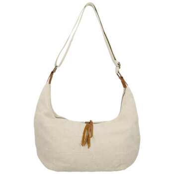 Dámská kabelka přes rameno krémová - Paolo bags Marita