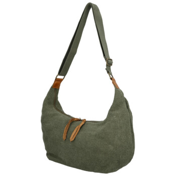 Dámská kabelka přes rameno tmavě zelená - Paolo bags Marita