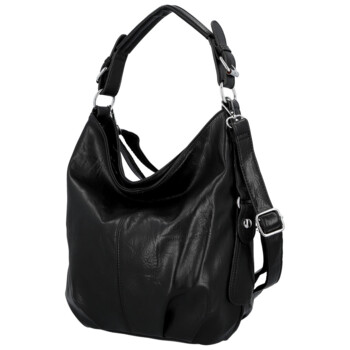 Dámská kabelka na rameno černá - Paolo bags Orena