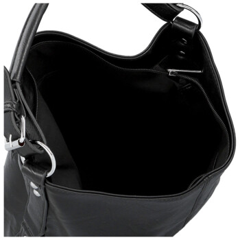 Dámská kabelka na rameno černá - Paolo bags Orena