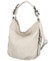 Dámská kabelka na rameno krémová - Paolo bags Orena