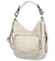 Dámská kabelka na rameno krémová - Paolo bags Orena