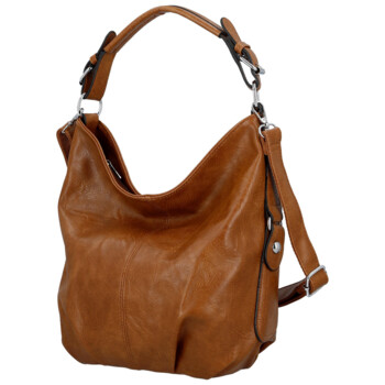 Dámská kabelka na rameno hnědá - Paolo bags Orena