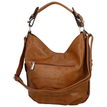 Dámská kabelka na rameno hnědá - Paolo bags Orena