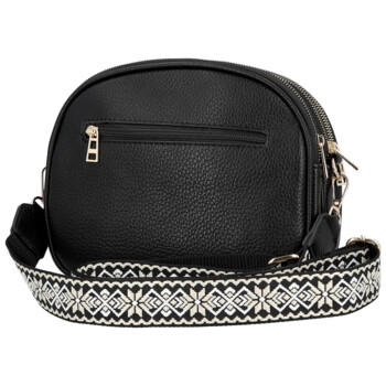 Dámská crossbody kabelka černá - Firenze Namisia