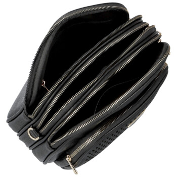 Dámská crossbody kabelka černá - Firenze Namisia