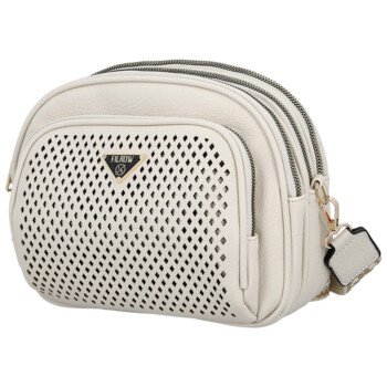Dámská crossbody kabelka krémová - Firenze Namisia
