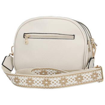 Dámská crossbody kabelka krémová - Firenze Namisia