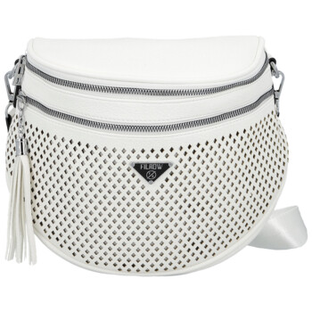 Dámská kabelko/ledvinka bílá - Firenze Valeri