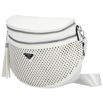 Dámská kabelko/ledvinka bílá - Firenze Valeri