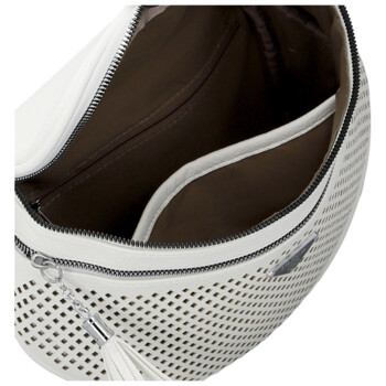 Dámská kabelko/ledvinka bílá - Firenze Valeri