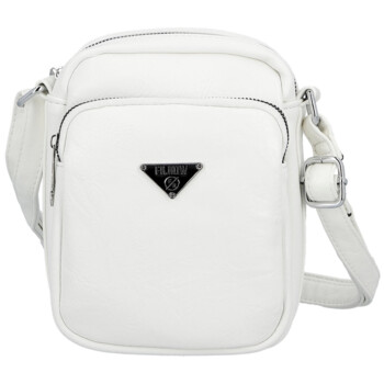 Dámská crossbody kabelka bílá - Firenze Willa