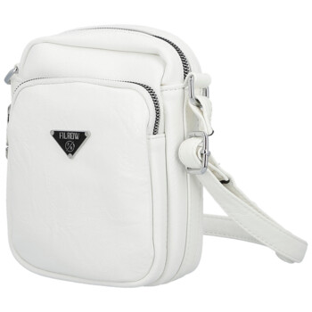 Dámská crossbody kabelka bílá - Firenze Willa