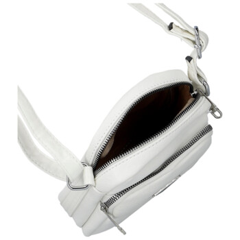 Dámská crossbody kabelka bílá - Firenze Willa