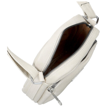Dámská crossbody kabelka krémová - Firenze Willa