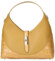 Dámská kožená kabelka žlutá - Delami Vera Pelle Aria