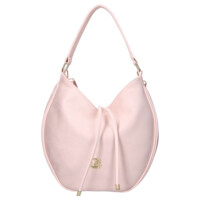 Dámská koženková kabelka přes rameno růžová - Laura Biaggi Elin