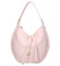 Dámská koženková kabelka přes rameno růžová - Laura Biaggi Elin