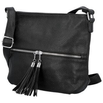 Dámská crossbody kabelka černá - Paolo bags Gilia