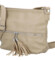 Dámská crossbody kabelka béžová - Paolo bags Gilia