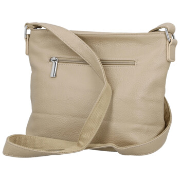Dámská crossbody kabelka béžová - Paolo bags Gilia