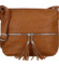 Dámská crossbody kabelka hnědá - Paolo bags Gilia