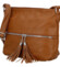 Dámská crossbody kabelka hnědá - Paolo bags Gilia
