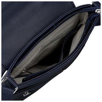Dámská crossbody kabelka tmavě modrá - Paolo Bags Dilara