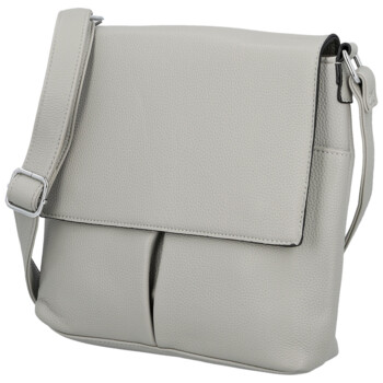 Dámská crossbody kabelka šedá - Paolo Bags Dilara