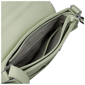 Dámská crossbody kabelka zelená - Paolo Bags Dilara