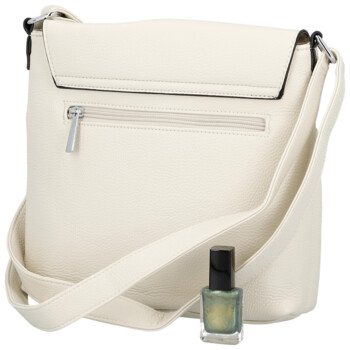 Dámská crossbody kabelka krémová - Paolo Bags Dilara