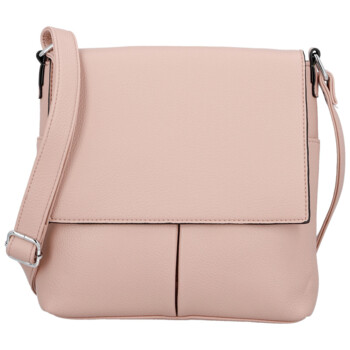 Dámská crossbody kabelka růžová - Paolo Bags Dilara