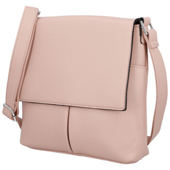 Dámská crossbody kabelka růžová - Paolo Bags Dilara