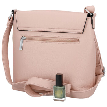 Dámská crossbody kabelka růžová - Paolo Bags Dilara