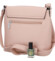 Dámská crossbody kabelka růžová - Paolo Bags Dilara