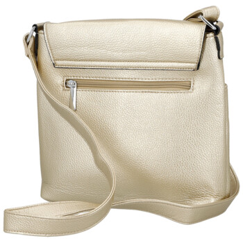 Dámská crossbody kabelka zlatá - Paolo Bags Dilara